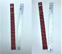 Rührstab Metall 35cm mit Skala 4:1, 5:1