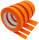 Klebeband orange 80°C