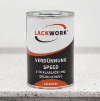 LACKWORK Verd&uuml;nnung Speed f&uuml;r Klarlack und Grundierung 1,0 L