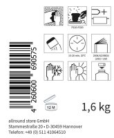 LACKWORK Multi Green Spachtel Pro Multifunktions Glasfaserspachtel 1,6 kg