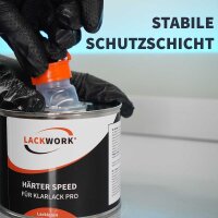 LACKWORK Klarlack Pro Hochglanz 1,5 L Set