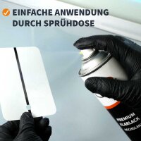 LACKWORK Premium Klarlack Hochglanz Spr&uuml;hdose 400 ml
