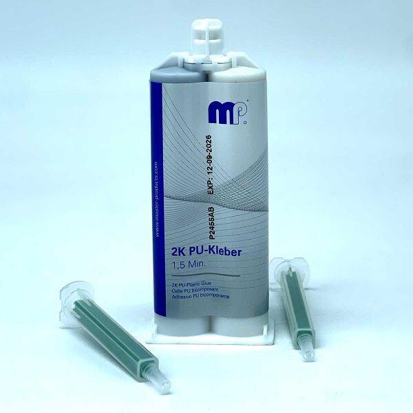 MP 2K-PU Kleber 1,5 Min. 50 ml inkl. 2 Mischdüsen
