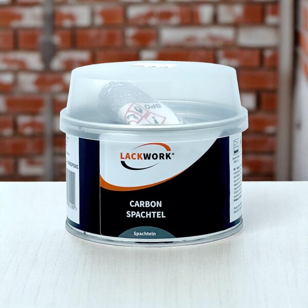 LACKWORK Carbon Spachtel 500 g