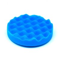 APP Polierschwamm gewaffelt universal 150 mm Klett Blau