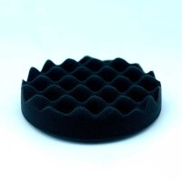 APP Polierschwamm gewaffelt weich 150 mm Klett Schwarz