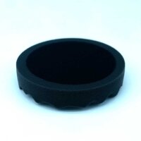 APP Polierschwamm gewaffelt weich 150 mm Klett Schwarz