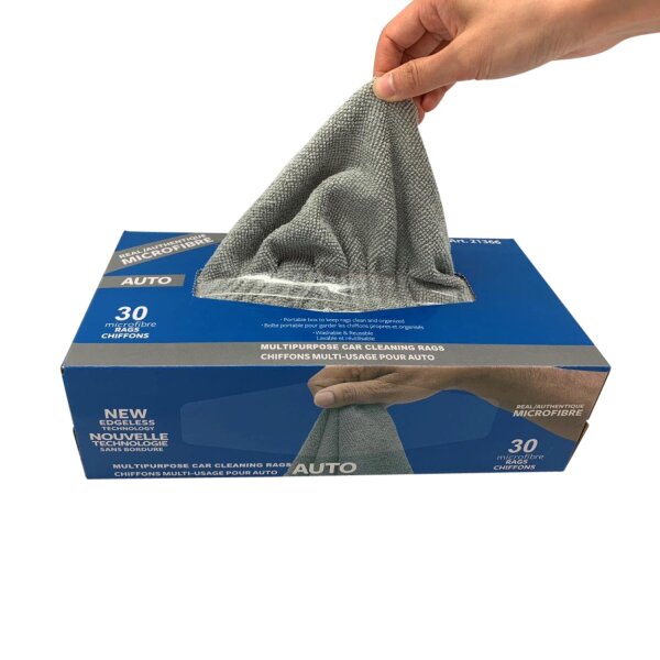 Microfasertuch  Spenderbox mit 30  Tüchern