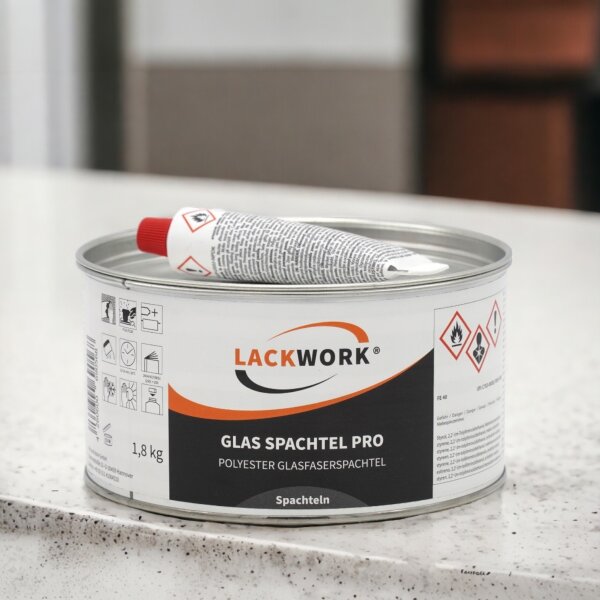LACKWORK Glas Spachtel Pro Polyester Glasfaserspachtel