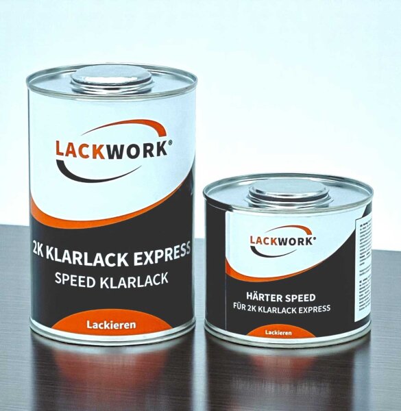 LACKWORK 2K Klarlack Express Speed 1,5 L Set