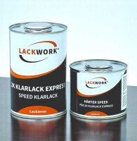 LACKWORK 2K Klarlack Express Speed 1,5 L Set