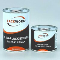 LACKWORK 2K Klarlack Express Speed 1,5 L Set