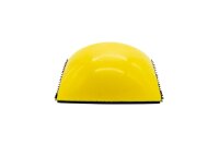 Schleifklotz gelb halbrund f&uuml;r Schleifscheiben 150 mm