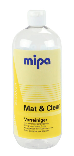Mipa Vorreiniger Mat & Clean Profi-Schleifpaste für Beilackierungen